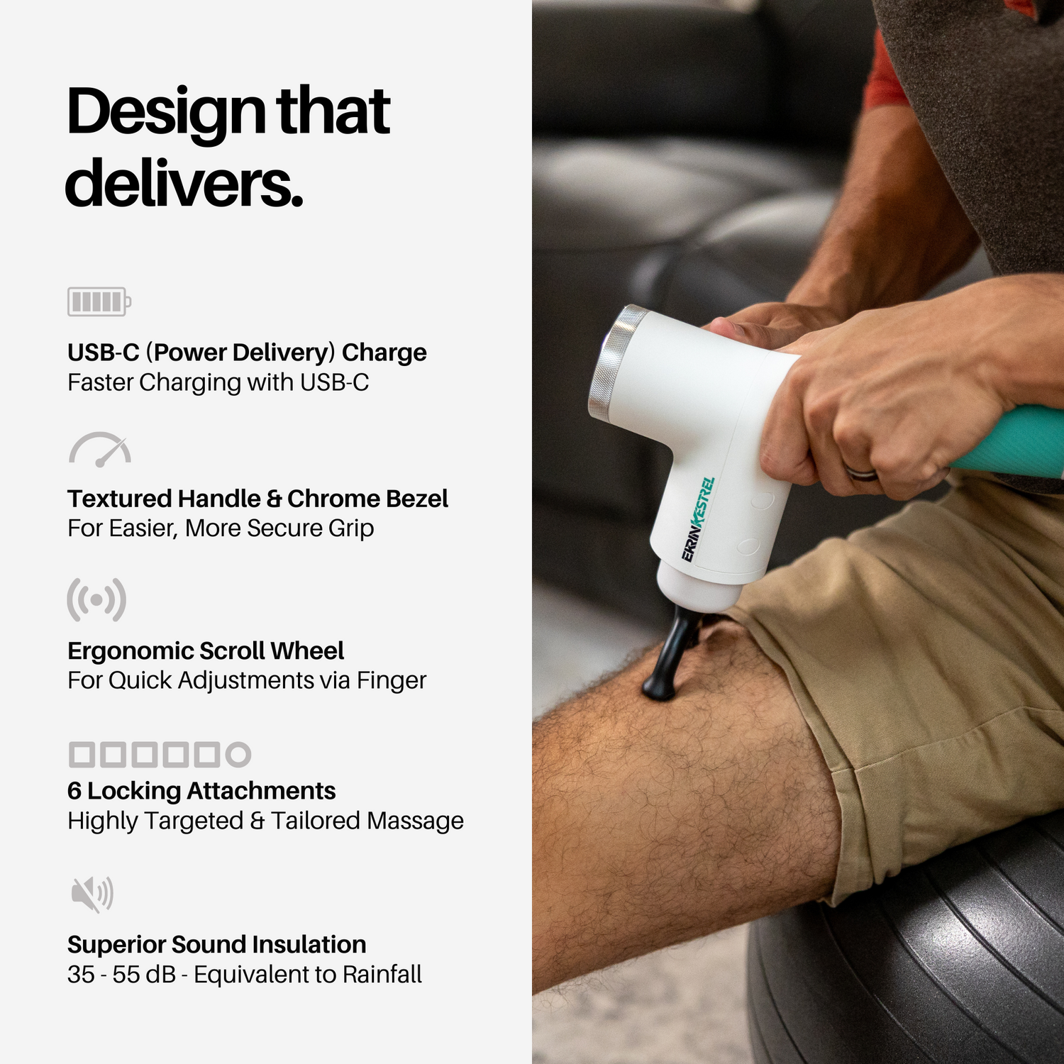Kestrel Percussion Massager